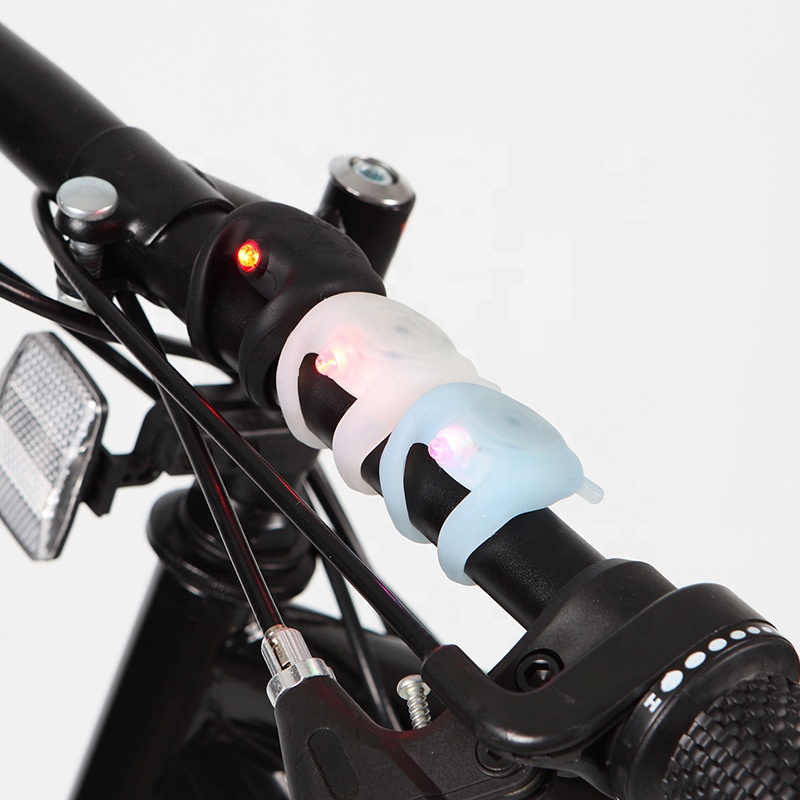 wholesale waterproof Led bike Light Silicone Rubber Led Bicycle Light